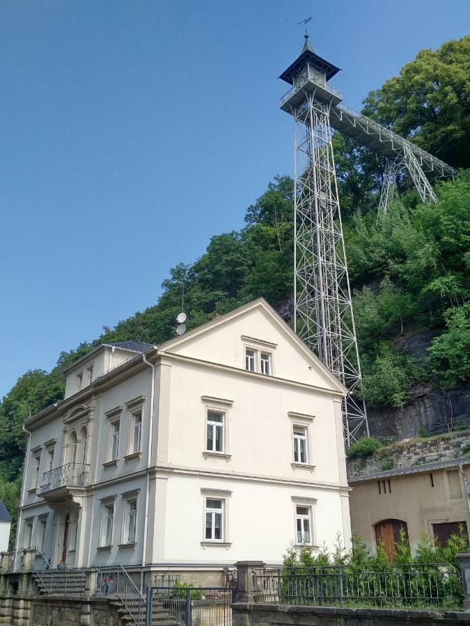 Fewo Am Personenaufzug Bad Schandau Exterior foto